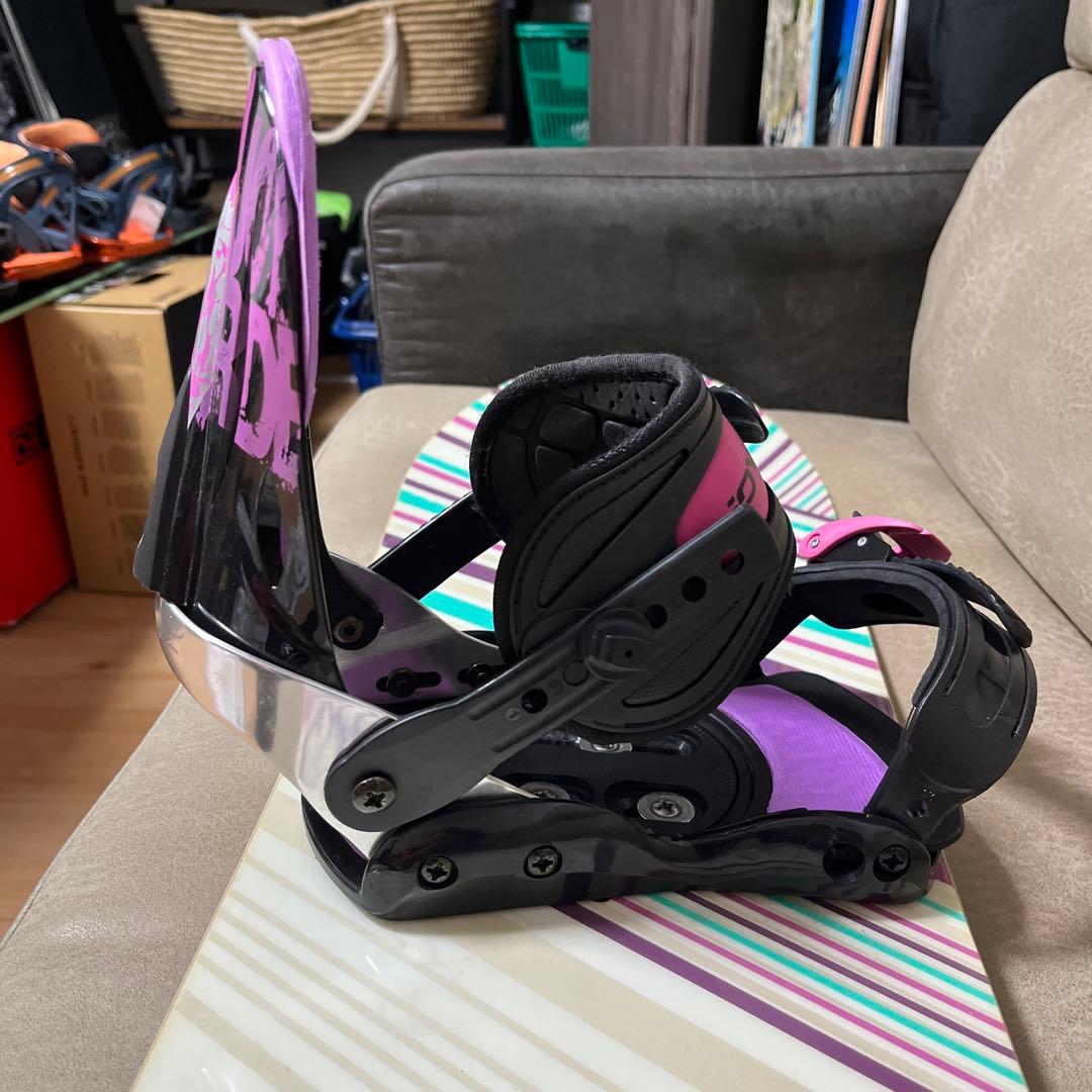 BURTON FEATHER 144cm バインディングセット 23〜25.5