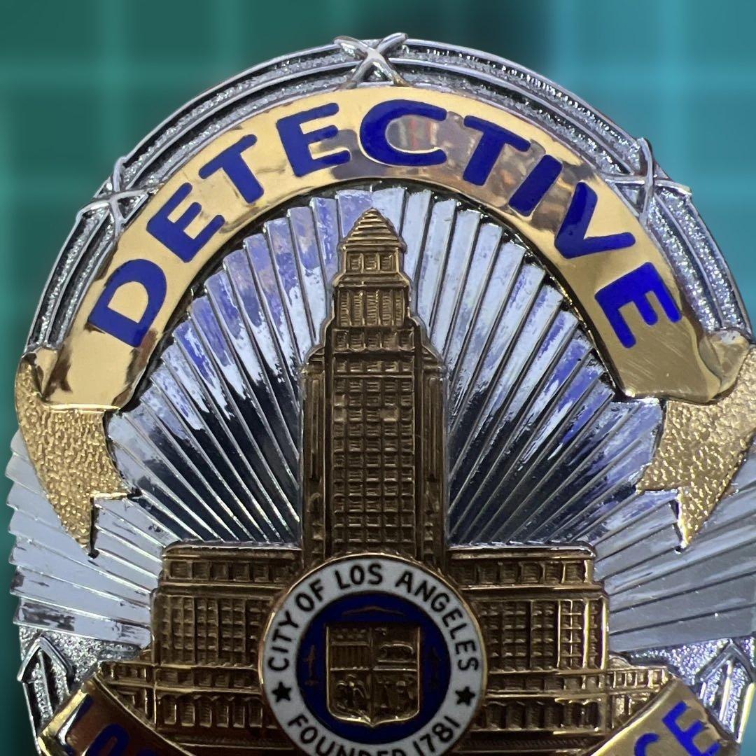 その他 LAPD DETECTIVE BADGE