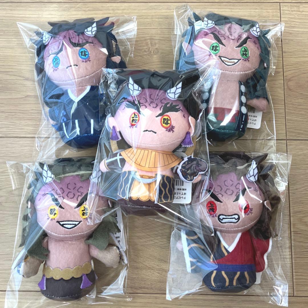 鬼滅の刃 ぽてっとマスコット 刀鍛冶の里編 憎珀天 哀絶 積怒 可楽 空喜