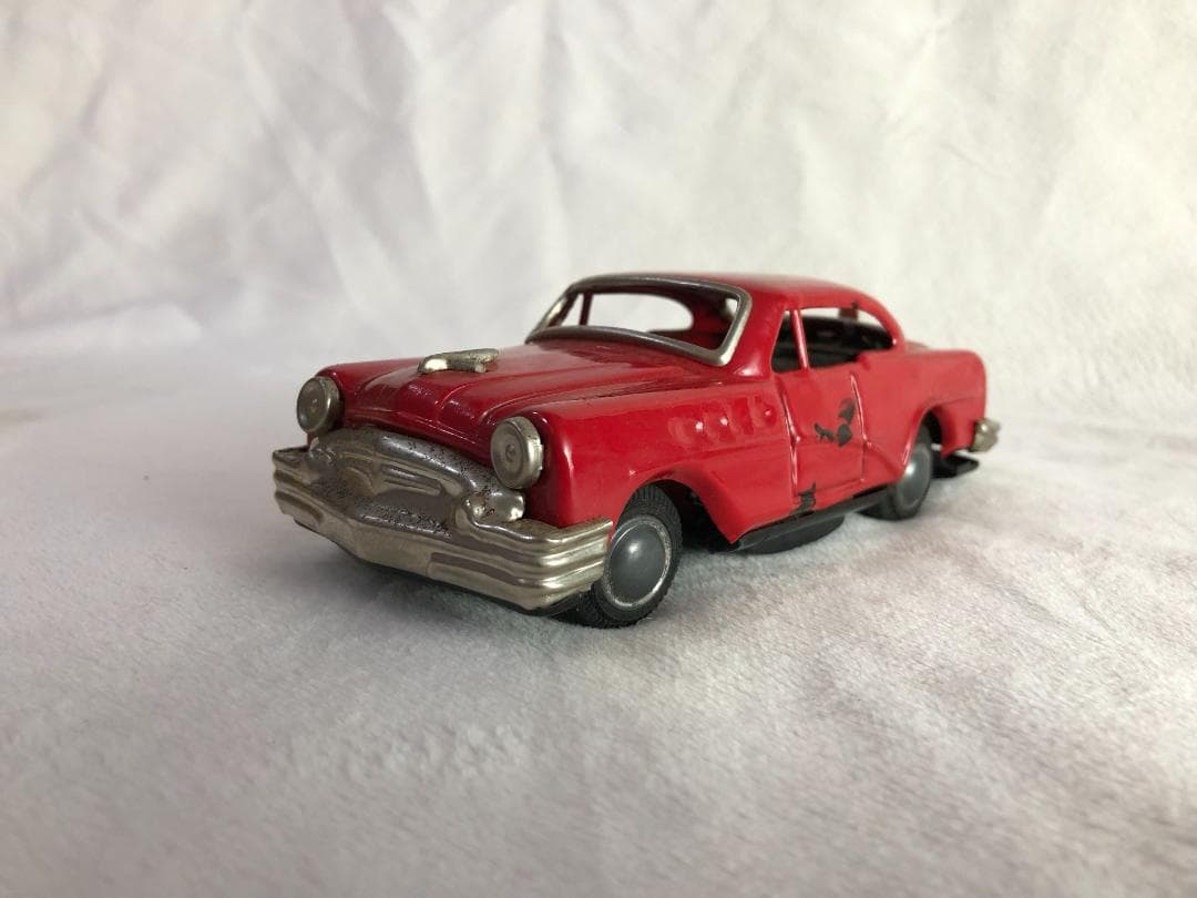 【超希少・当時物】 旧バンダイ 1956 ビュイック388 電動ブリキ 元箱付