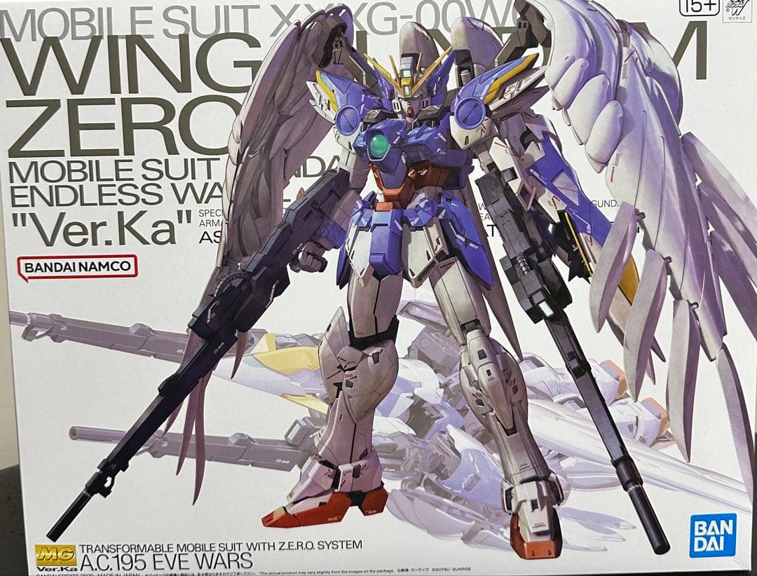 ガンプラ　新品未開封　MGウイングガンダムゼロEWver.ka
