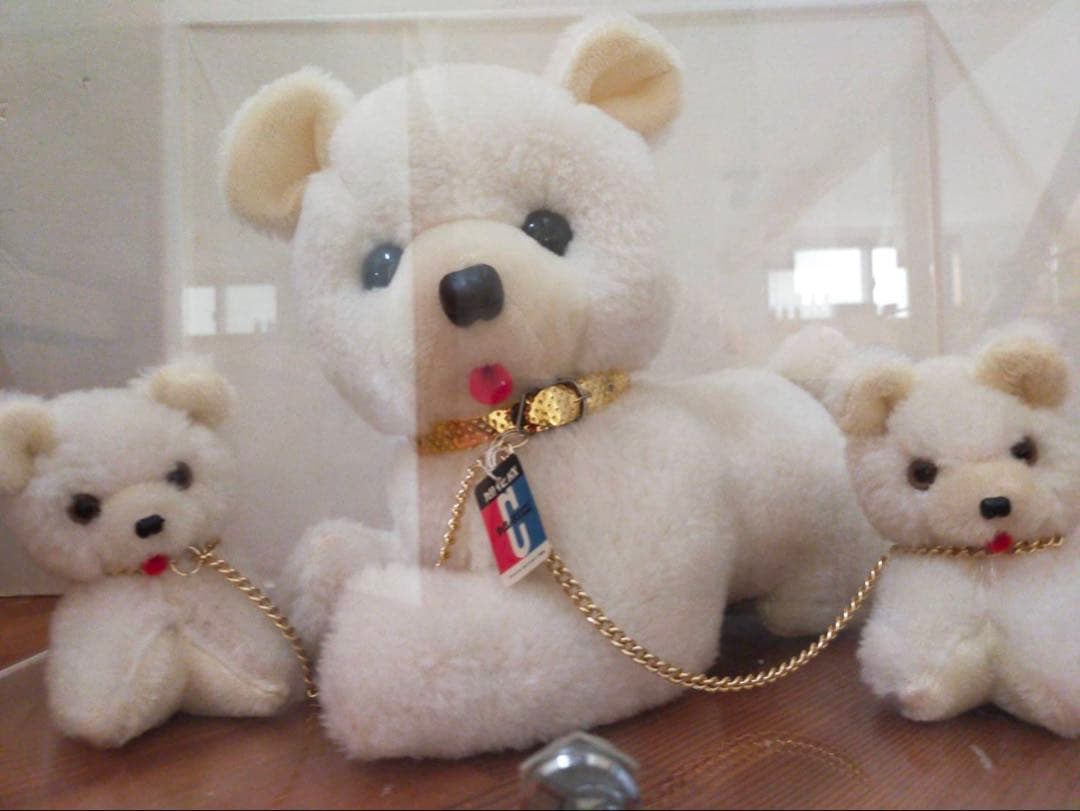 昭和レトロ 新品未使用 タグ付き 動物親子 ぬいぐるみ