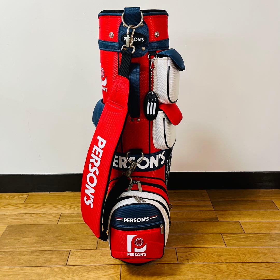 PERSON`S パーソンズ ゴルフバッグ・キャディバッグ　送料込み