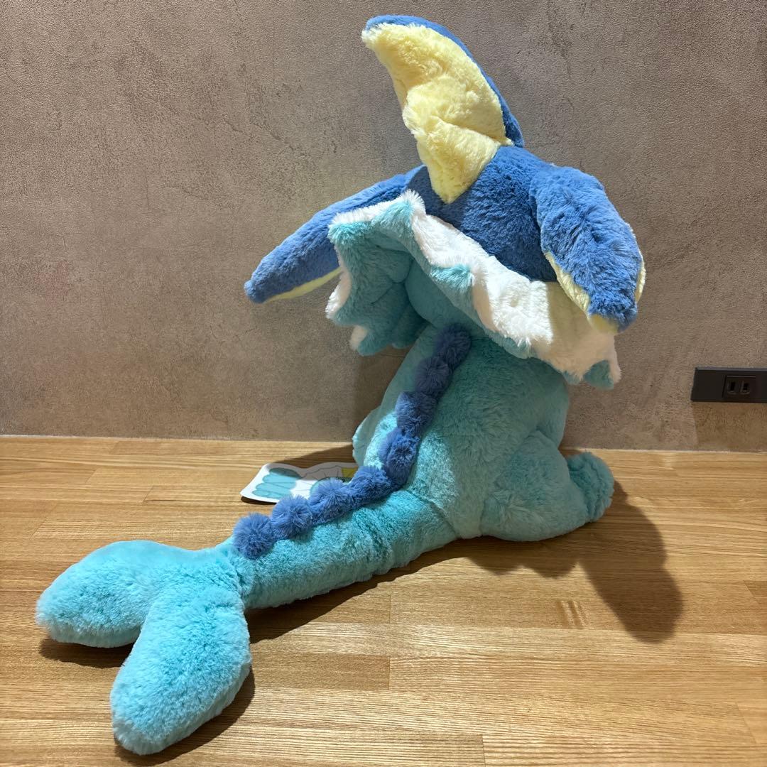 【廃盤/極美品/タグ付き】ふわふわ抱きぬいぐるみ　シャワーズ