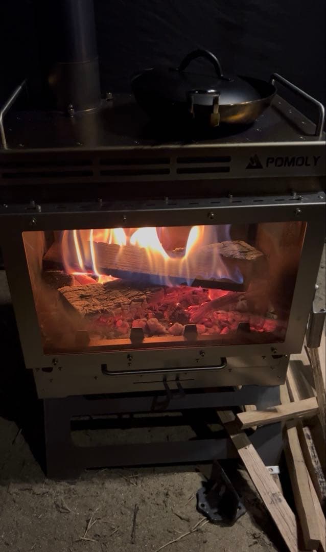 POMOLY ポモリー　Dweller Max Ti 3 チタン薪ストーブ