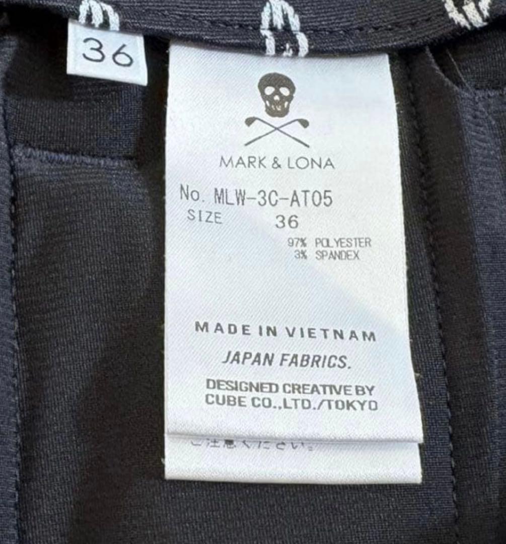 MARK&LONAマークアンドロナネイビーキュロット36
