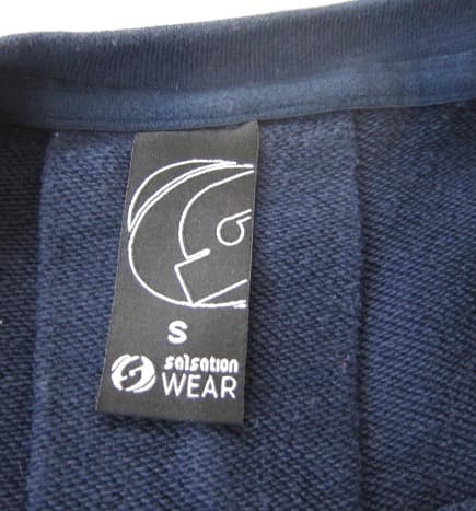 衣類01／S：salsation サルセーション　トレーナー　ネイビーブルー