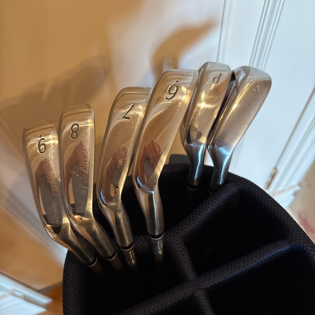 マル《ゼクシオ10》アイアン6本＋キャディバッグ＋パター 3点セット