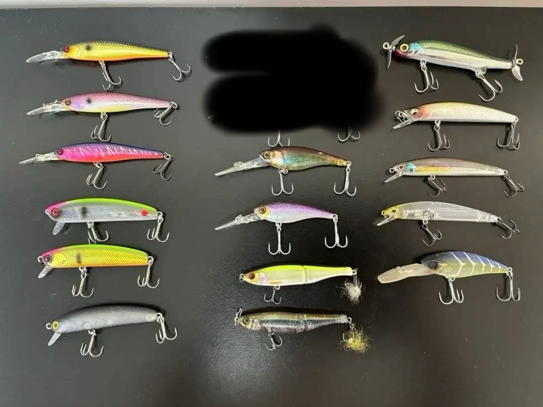 小型ミノー、シャッドセット