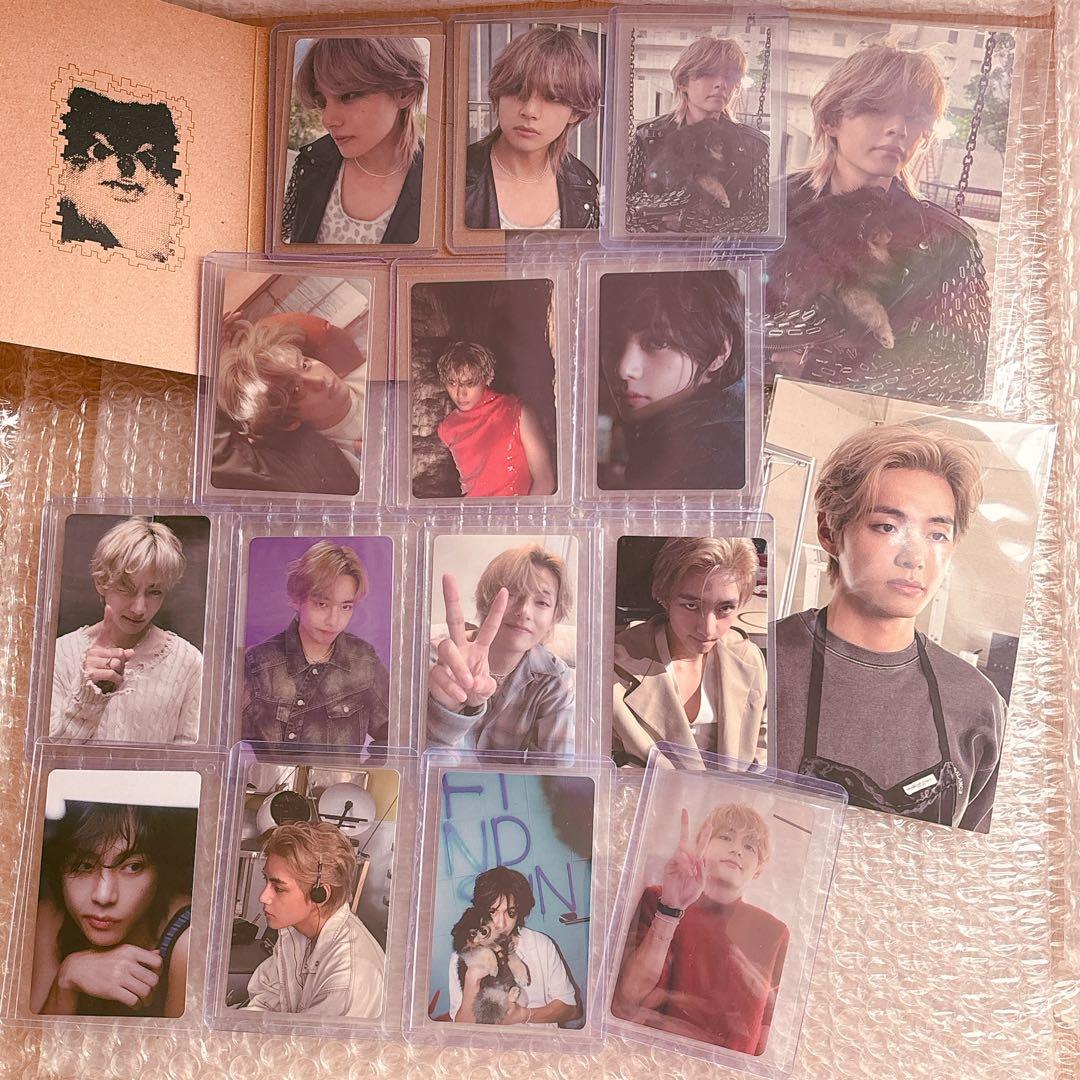 BTS V layover 3形態 トレカ jpfc ユニバ 特典 ラキドロ