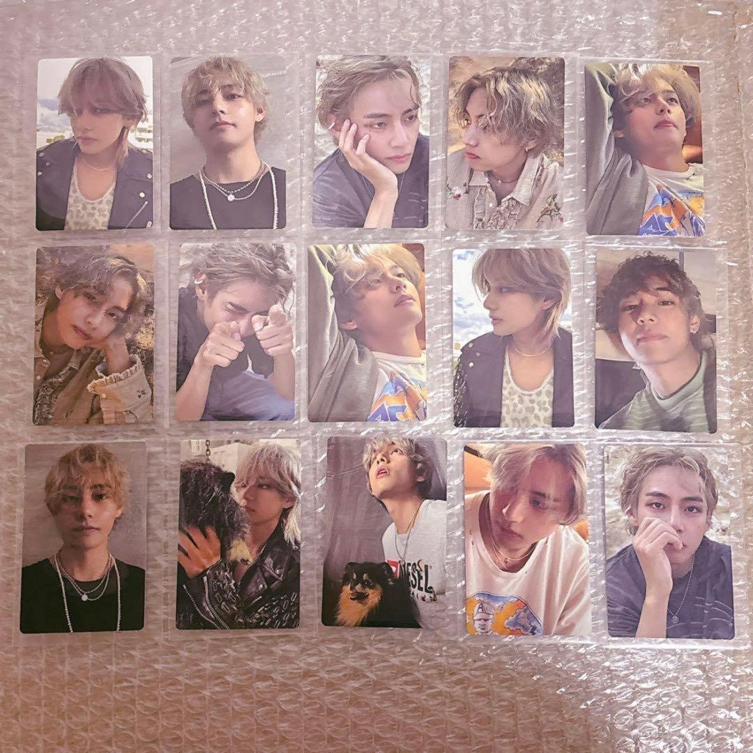 BTS V layover 3形態 トレカ jpfc ユニバ 特典 ラキドロ