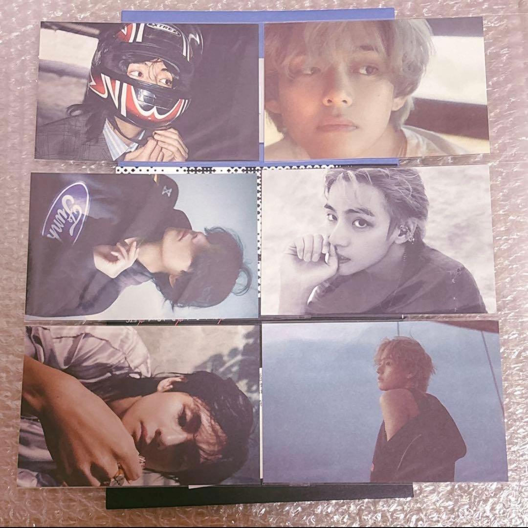 BTS V layover 3形態 トレカ jpfc ユニバ 特典 ラキドロ