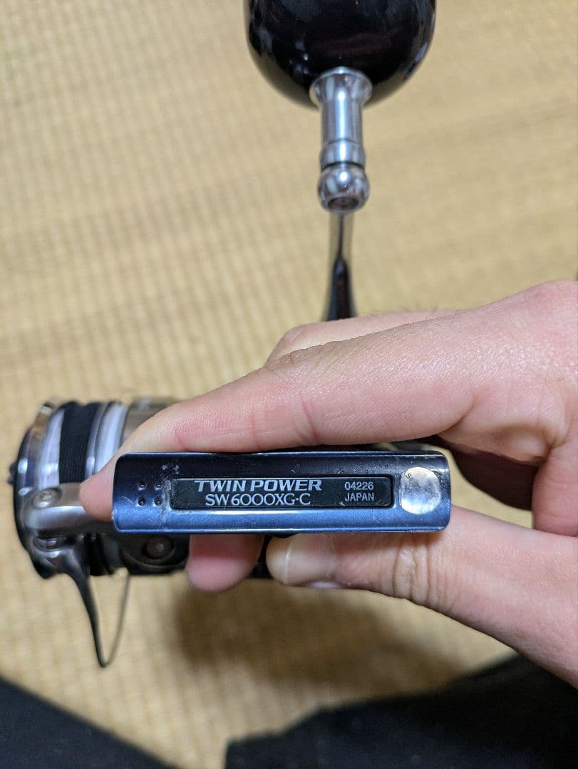 TWIN POWER SW 6000XGスピニングリール　ラインセット