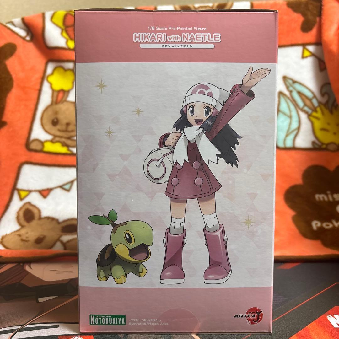 ポケットモンスター　HIKARI with NAETLE 1/8フィギュア