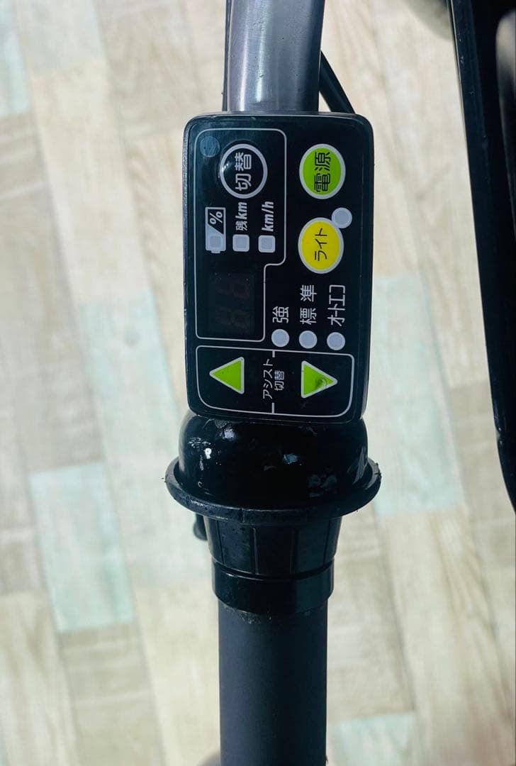 3070ヤマハ12.8アンペア3人乗り対応20インチ子供乗せ　電動アシスト自転車