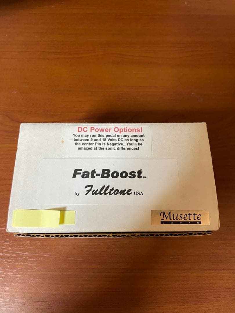 fulltone（フルトーン）fat boost(ファットブースト1)ブースター