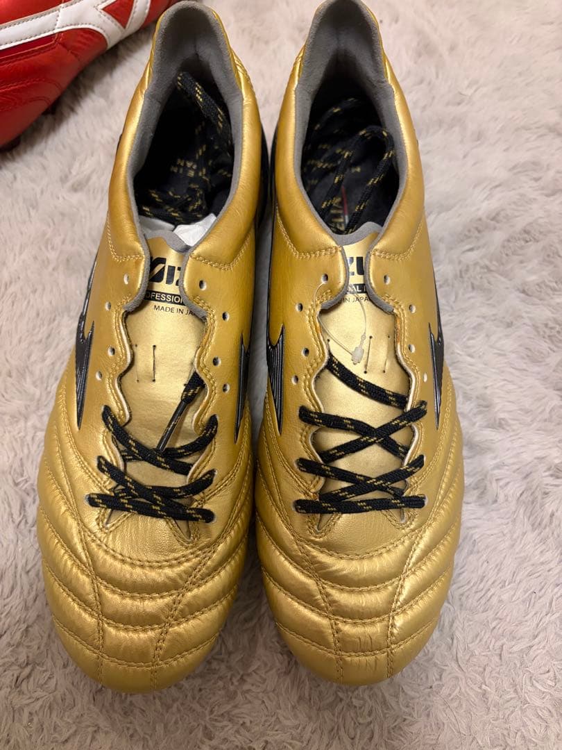 サッカースパイク　ミズノ　モレリアネオ2 ゴールド　限定カラー