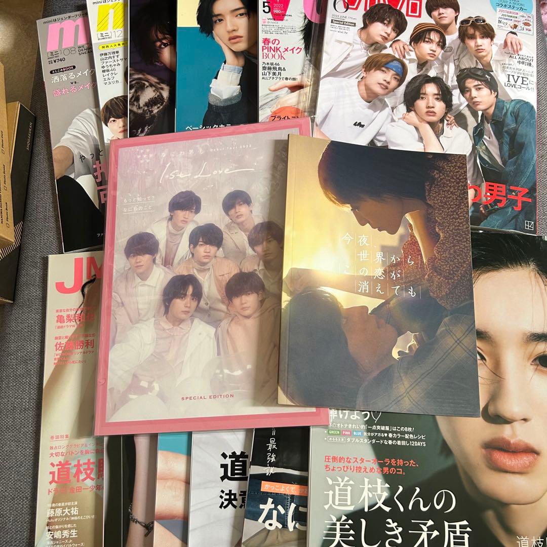 なにわ男子　道枝駿佑　グッズ　まとめ売り　公式写真　アクスタ　ちびぬい