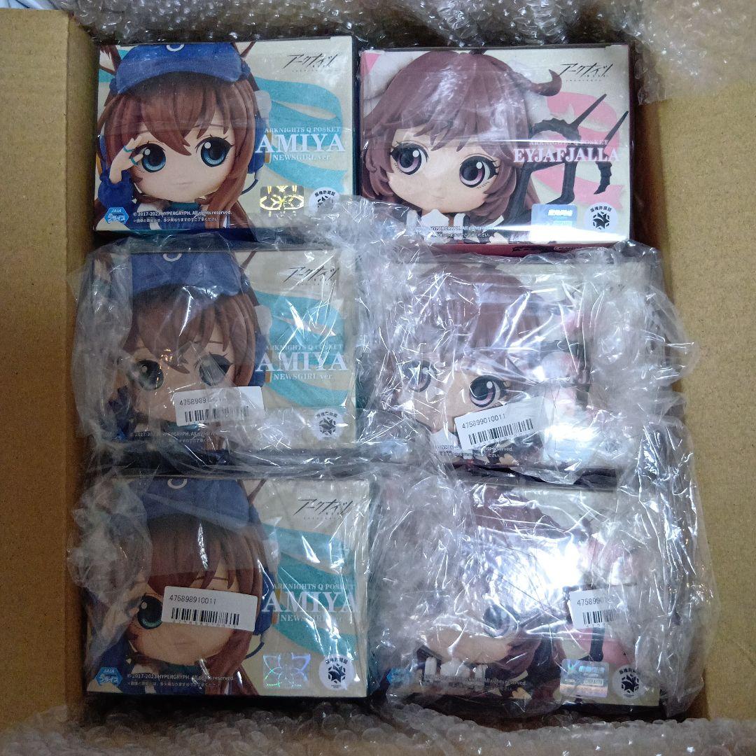 アークナイツ Qposket 6体まとめ売り アーミヤ エイヤフィヤトラ