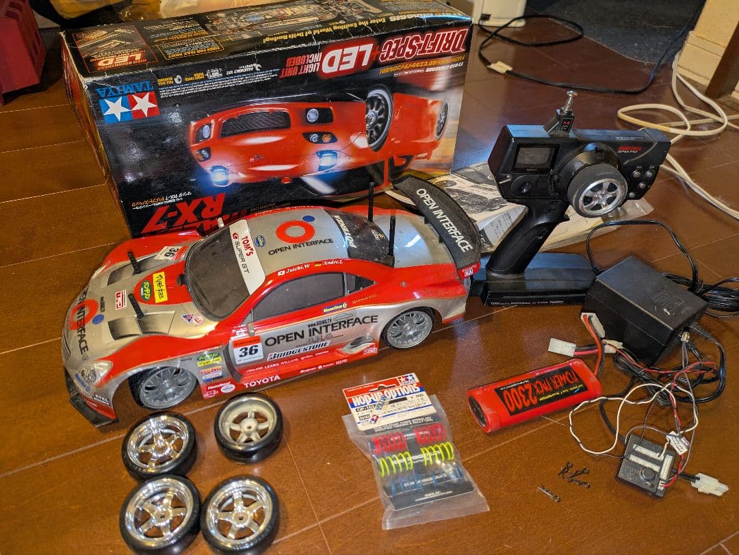 タミヤラジコン　TT-01ドリフトスペック　オプション多数　いろいろフルセット