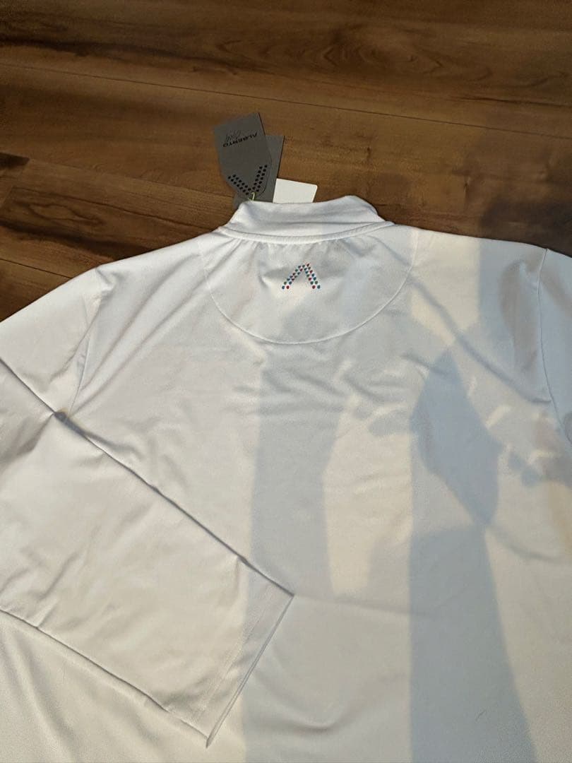 アルベルトゴルフ長袖モックシャツXXL