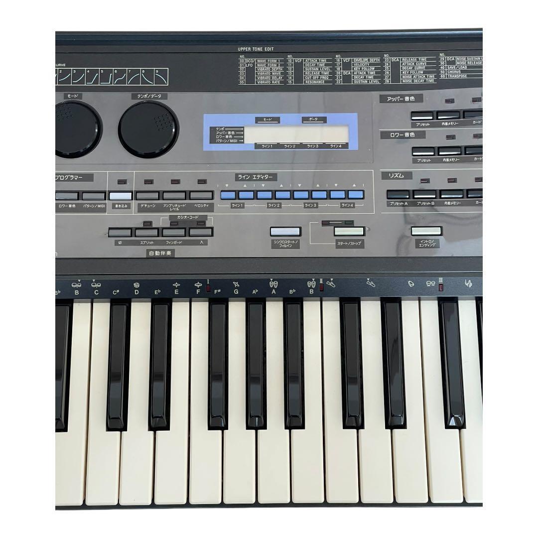 カシオ シンセサイザー HT-6000 音出し確認のみ 現状品