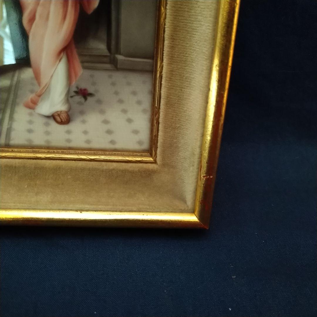 ✤KPMベルリン✤額入り陶版画✤「ポンペイのニディア」