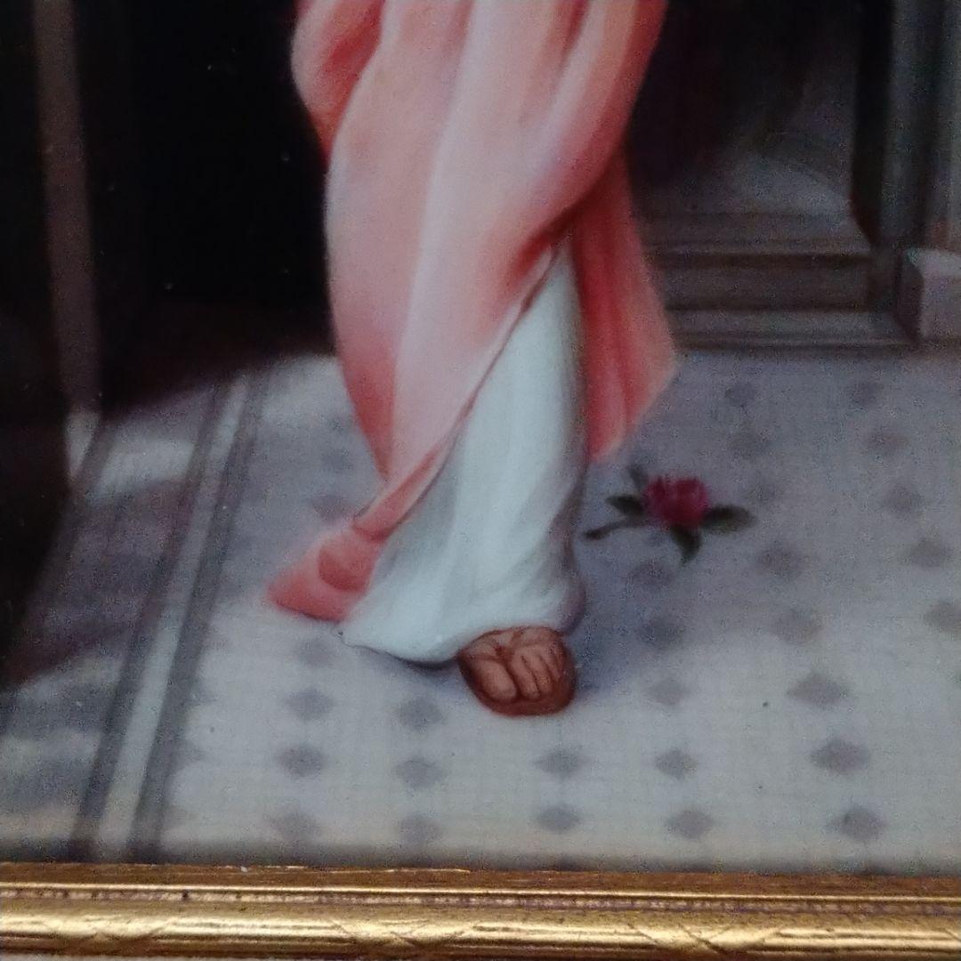 ✤KPMベルリン✤額入り陶版画✤「ポンペイのニディア」