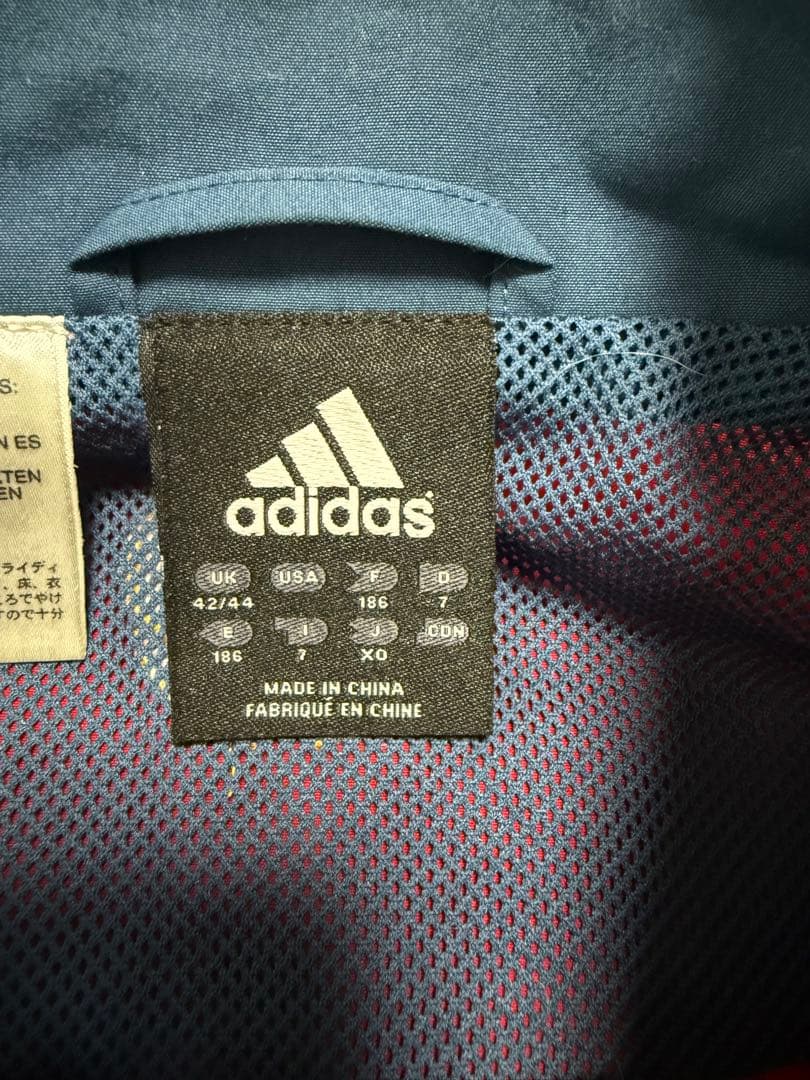adidas スペイン代表　ジャージ　セットアップ