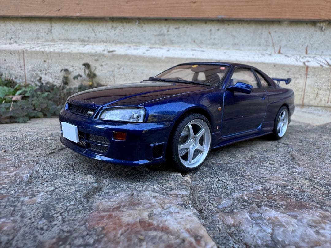1/24 フジミ模型 ニッサン R34 スカイライン GT-R Nismo