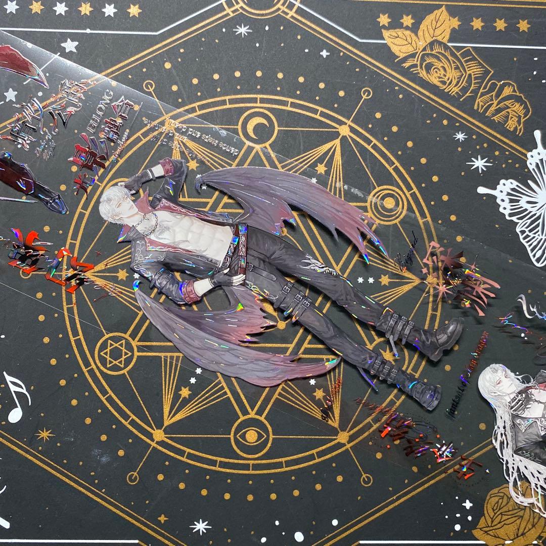 【9237】海外　マステ　中古巻　貝殻光マスキングテープ　人物系　男子　残量多め