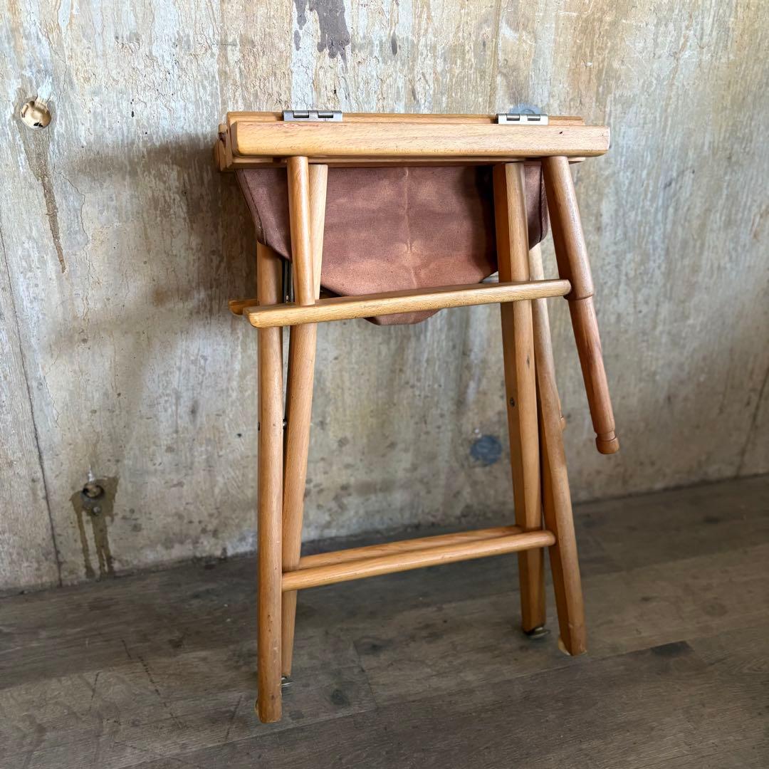 ヴィンテージ　ディレクターズチェア　フォールディングチェア