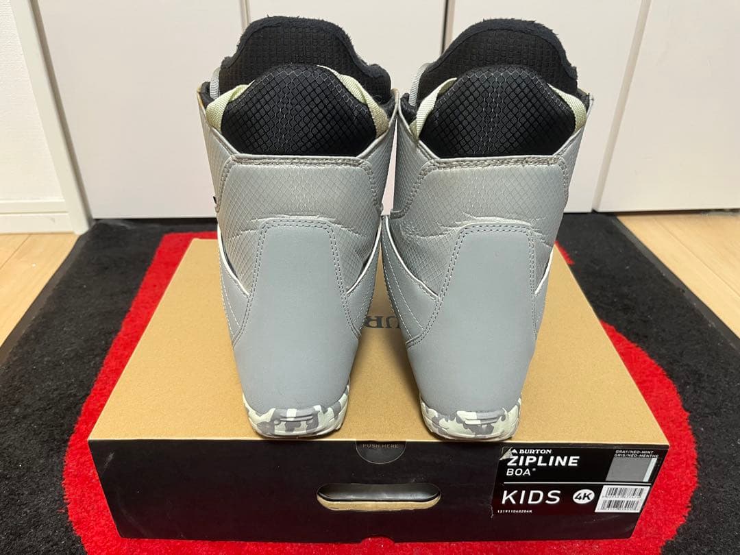 バートン　BURTON ZIPLINE BOAキッズ　スノーボードブーツ23cm