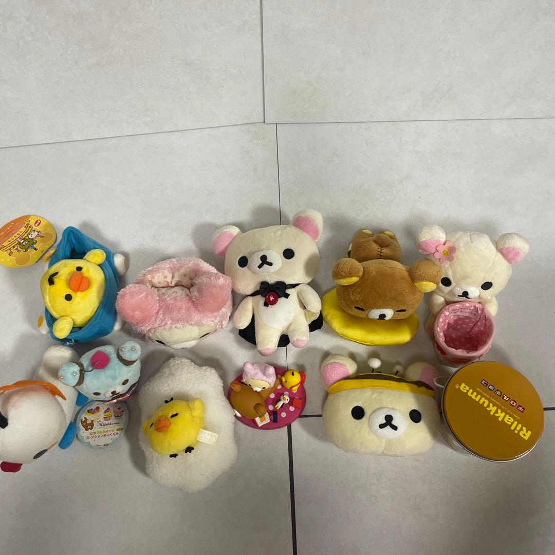 リラックマ　コリラックマ　キイロイトリ　ぬいぐるみ　まとめ売り売り　110個