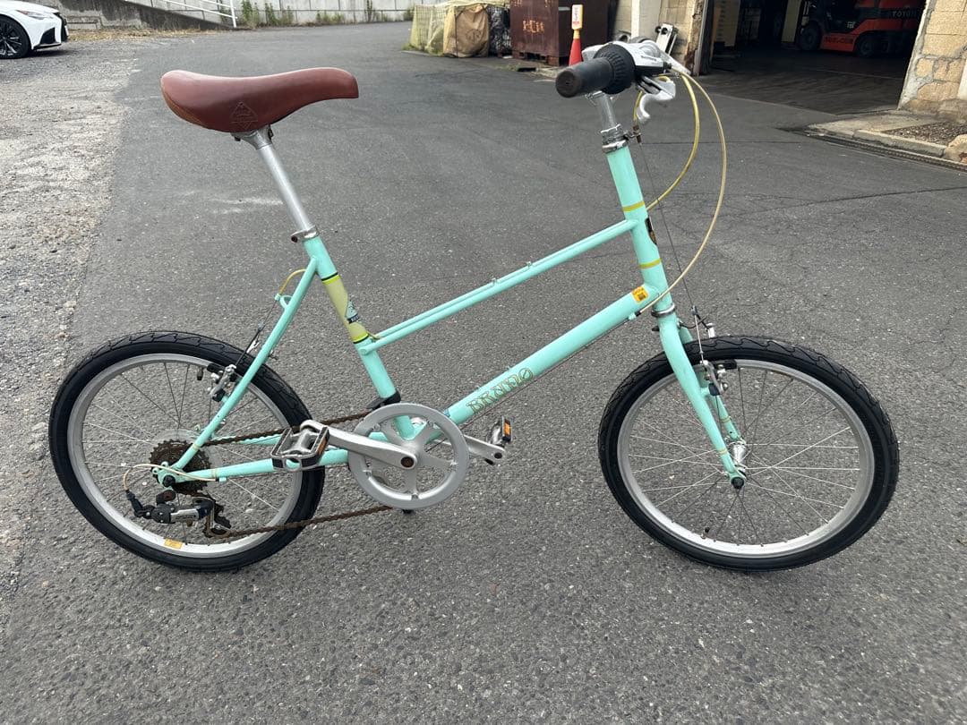 ミニベロ BRU NO自転車 ミントグリーン