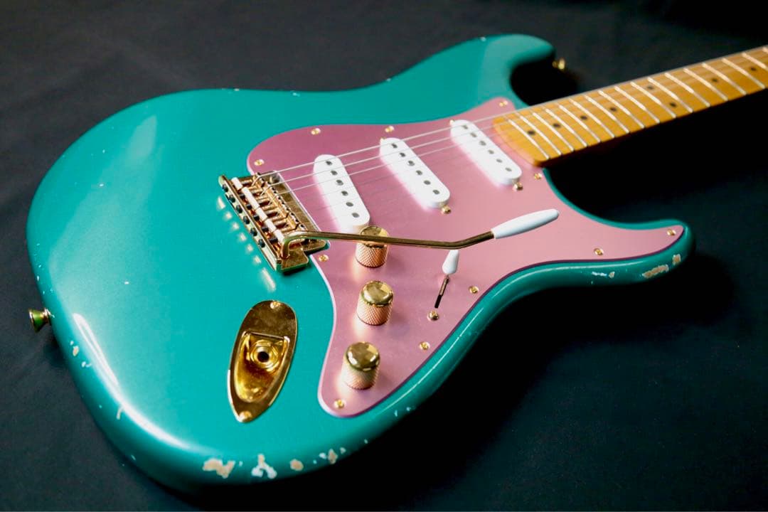 ギター ForKuest Stratocaster type MJT Musikraft