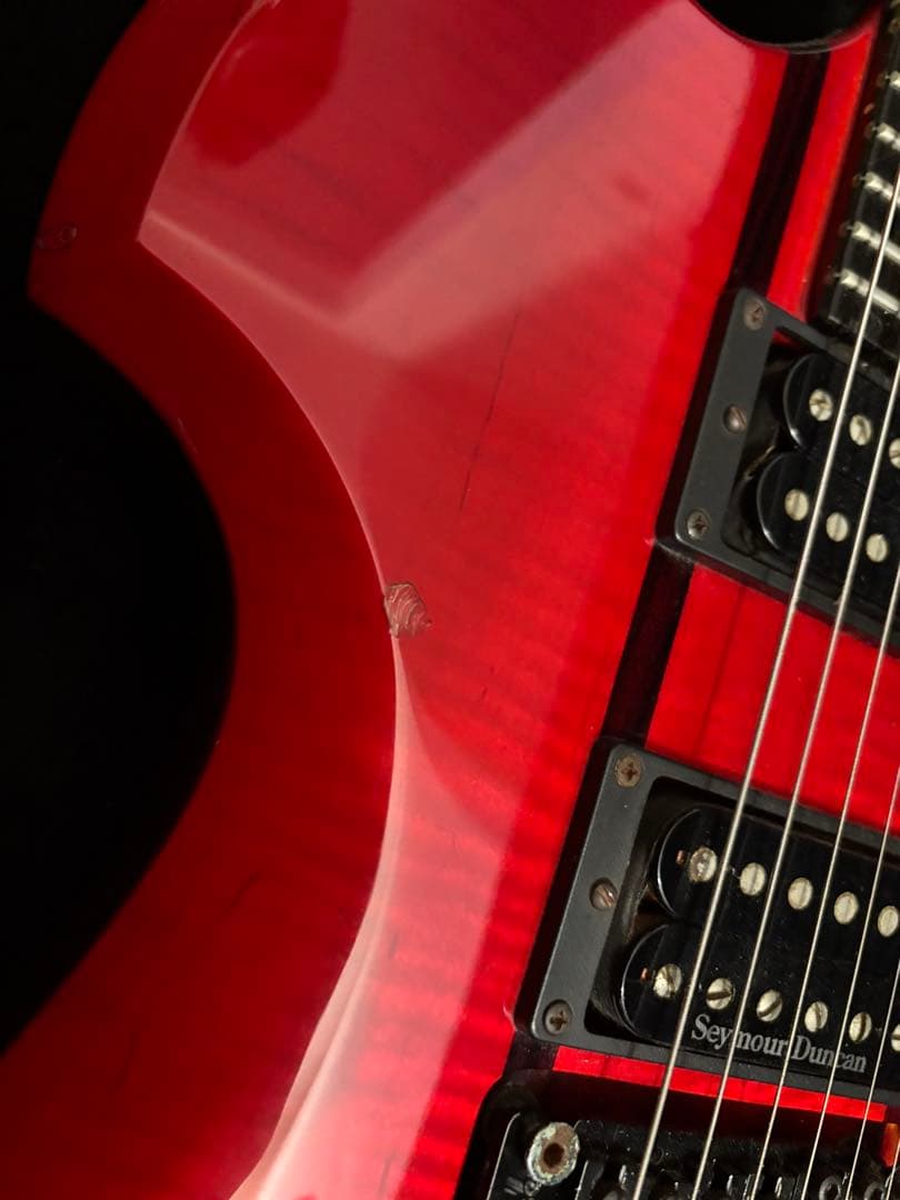 BC.RICH エレキギター レッド　モッキンバード