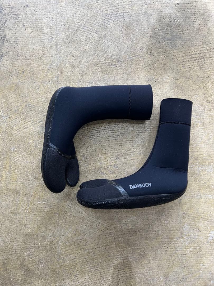 DANBUOY サーフソックス ブラック 足袋型 5ミリ厚