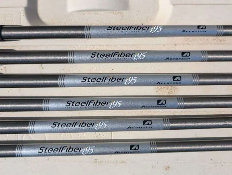 テーラーメイドP790 アイアン５〜P6本セット スチールファイバー i95S