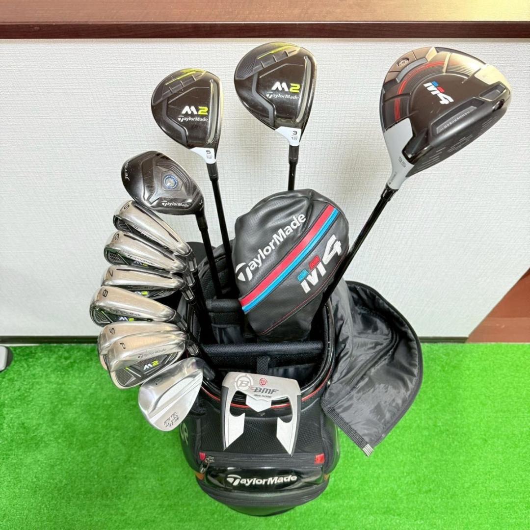 テーラーメイド M4 M2中心 ゴルフクラブ12本セット フレックスS