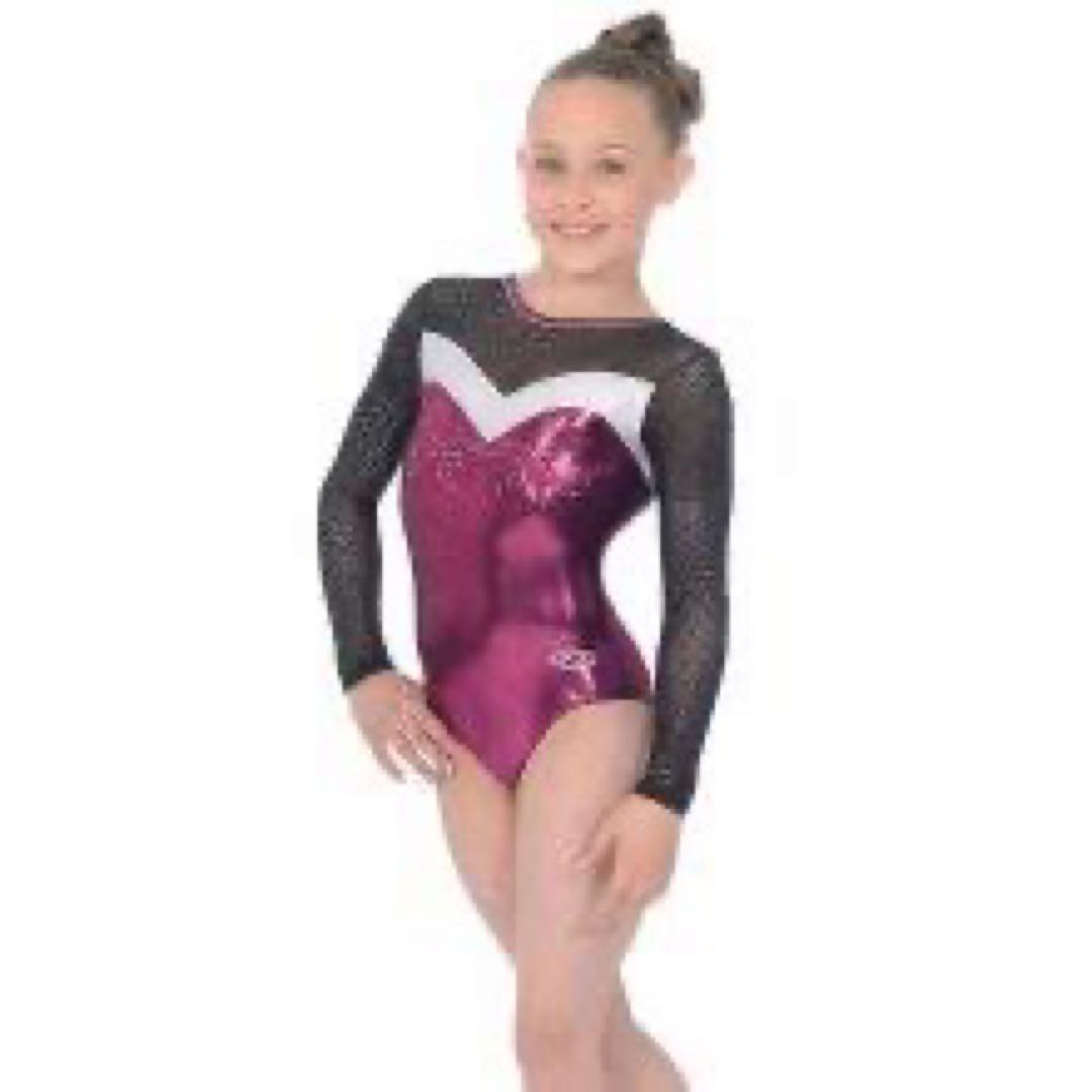 体操レオタード　the zone クロピンク(2/10まで割引)