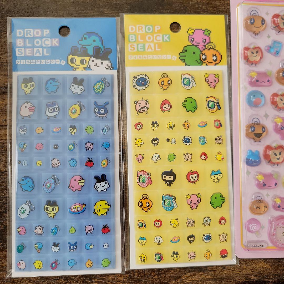 ボンボンドロップシール　ミニ　タイルシール　ジュエルプチドロップシール