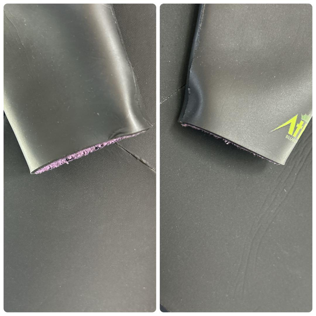 美品　BILLABONG セミドライ メンズ ウェットスーツ 裏起毛 XL