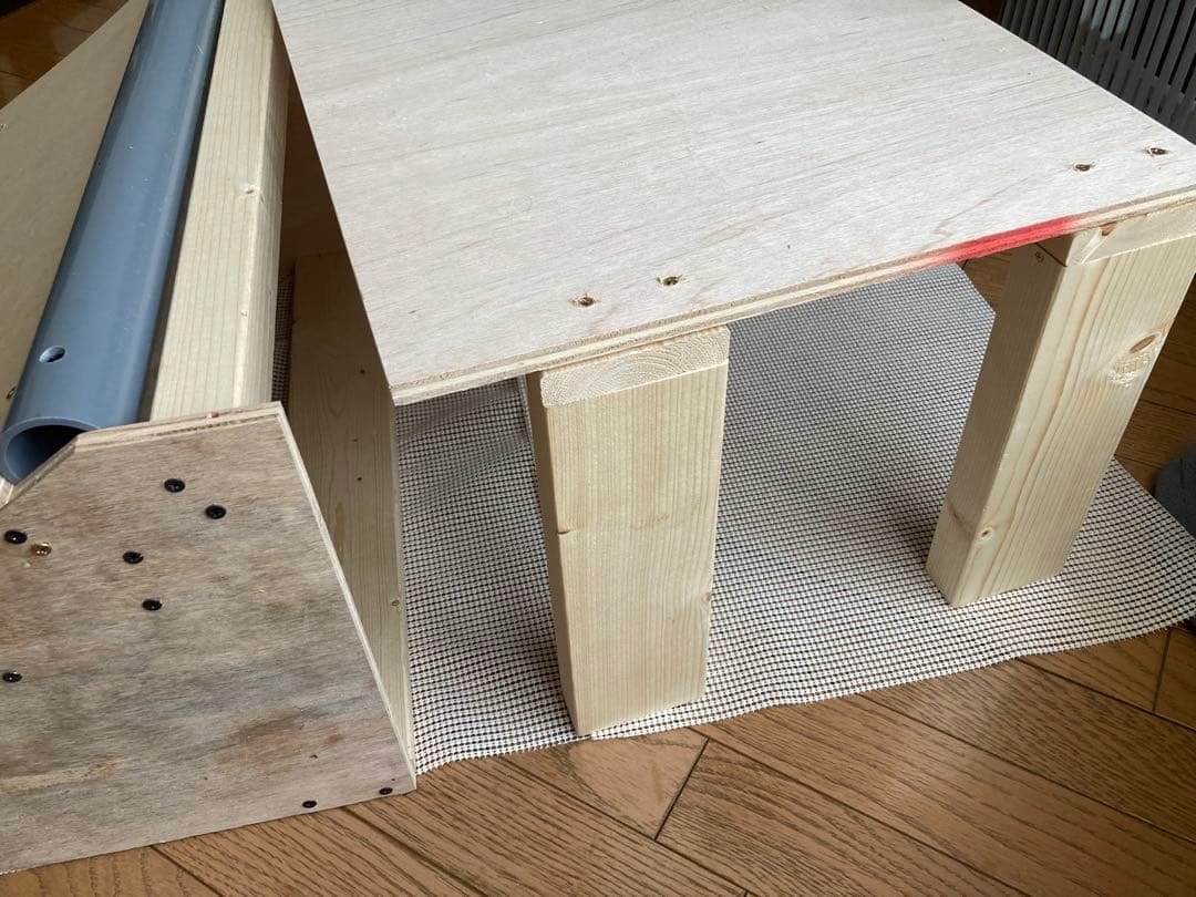 「スケボー　ランプ　組み立て式ミニランプ高さ300×幅910 スケボーランプ」