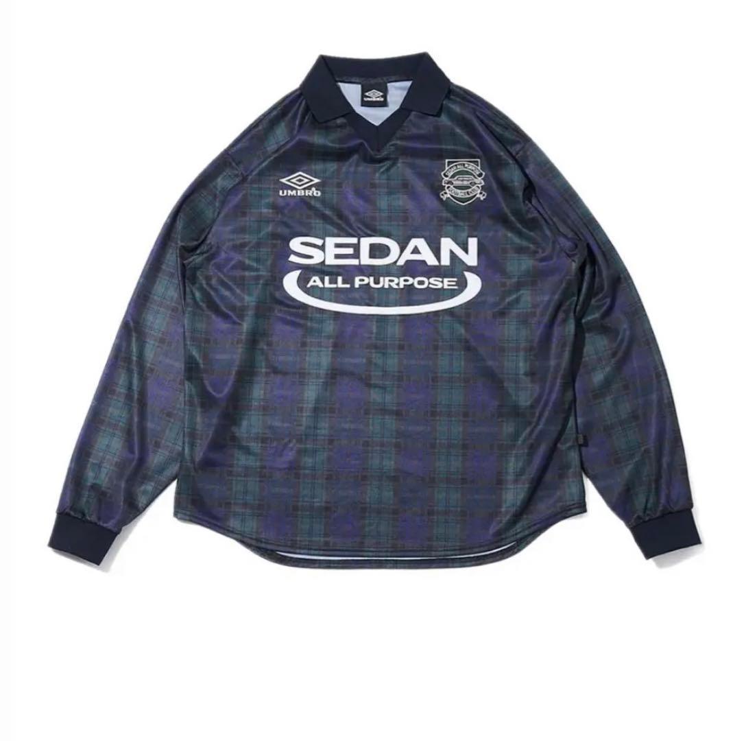 sedan all purpose × umbro GAMEシャツ　XL
