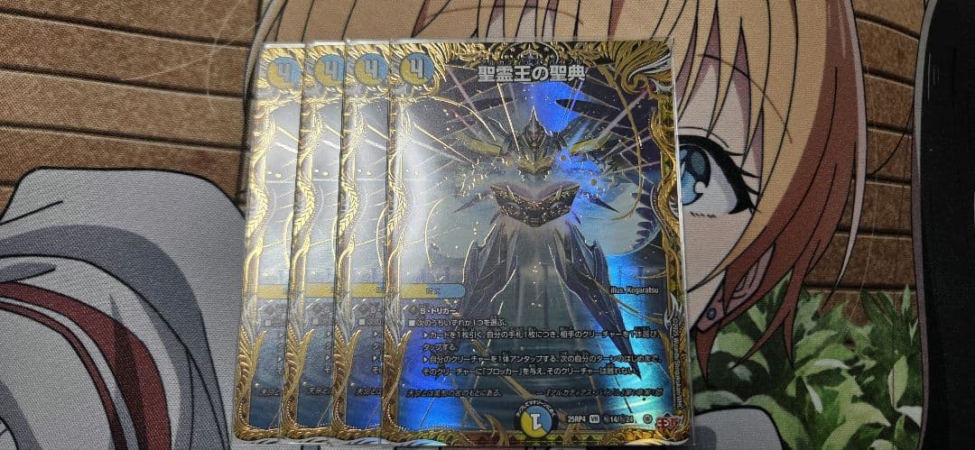 聖霊王の聖典 アルカディアスバイブル 4枚