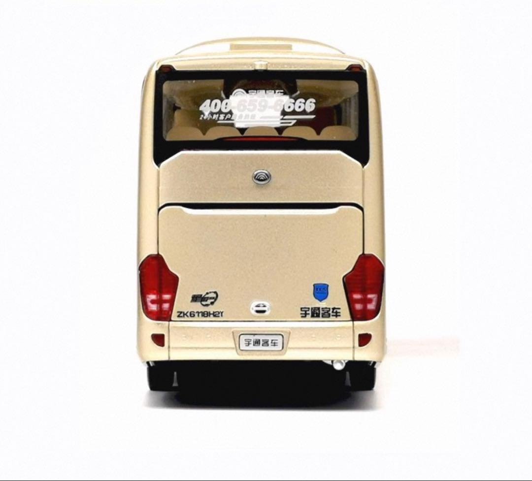 1:42 Yutong Bus 新世代高速バス模型バス オリジナル