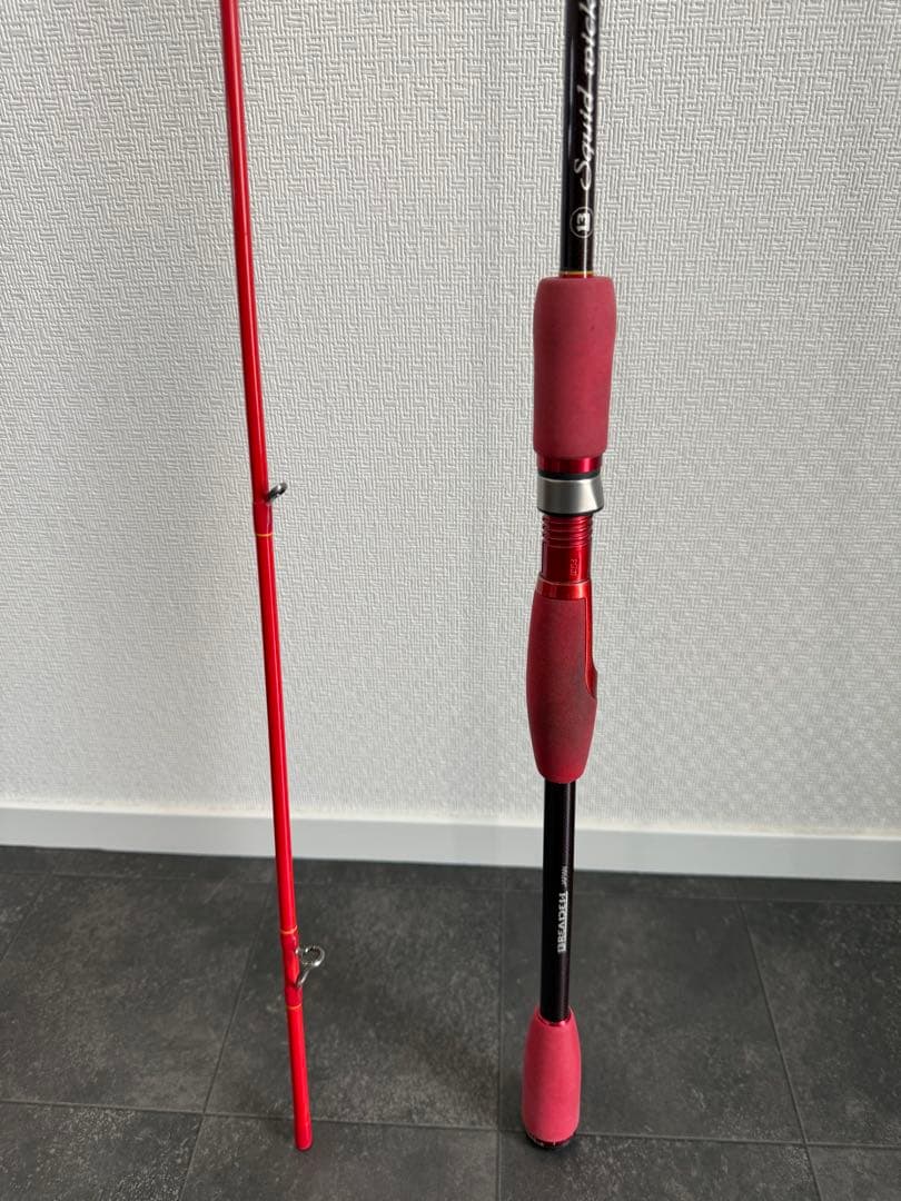 ブリーデン　エギングロッド　spice80 widerange ロッドベルト付き