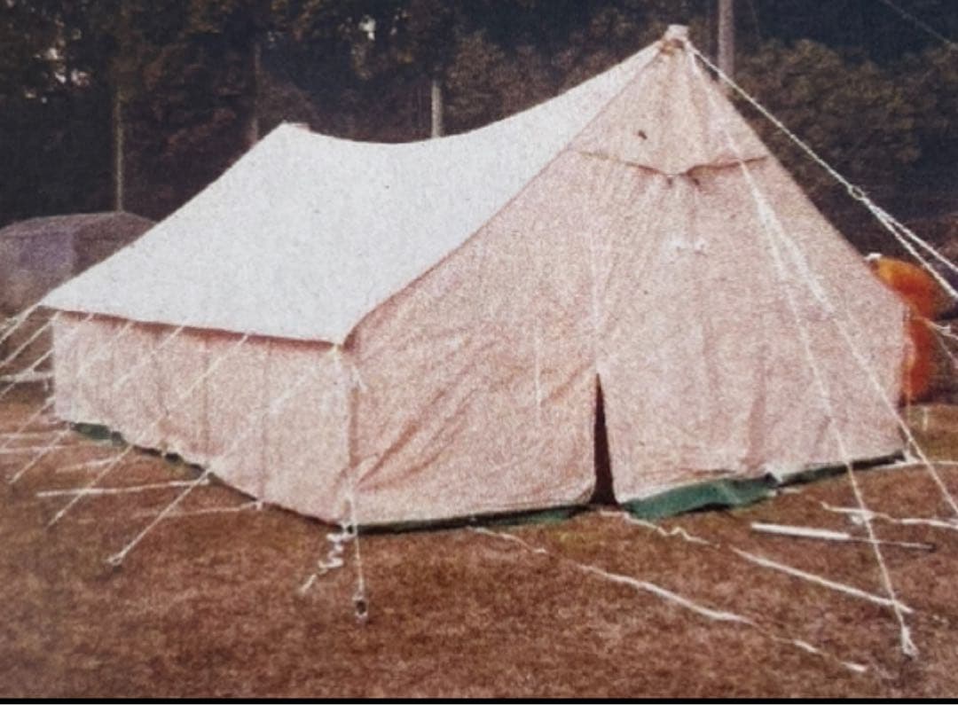 東京都葛飾福祉工場 クイック30 大型テント 防災テント 約5m×6m×高さ3m