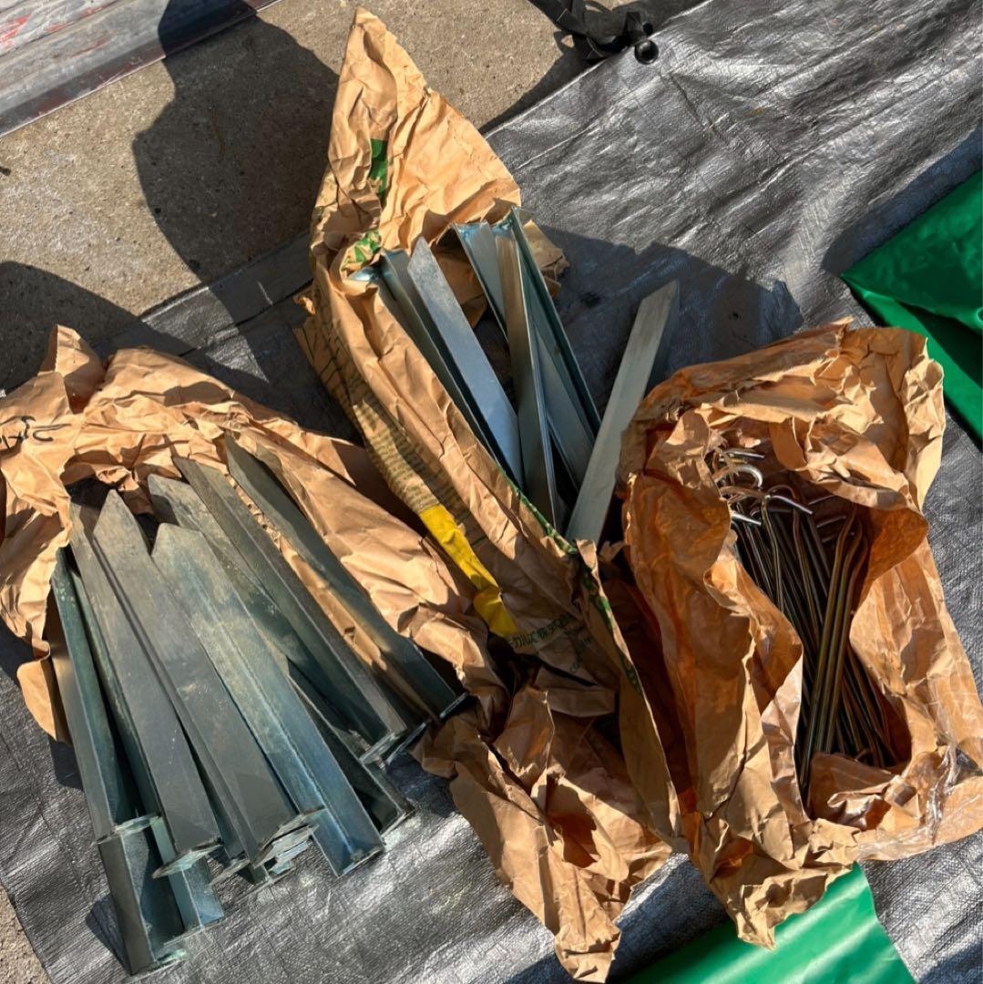 東京都葛飾福祉工場 クイック30 大型テント 防災テント 約5m×6m×高さ3m